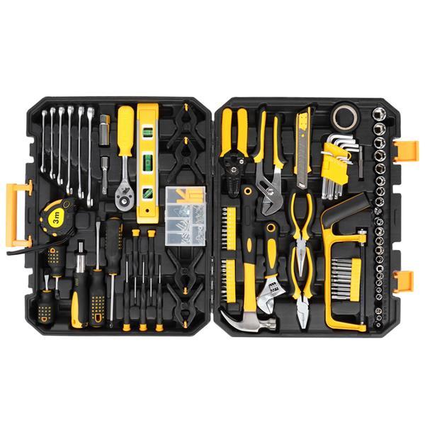 High-Quality 173-Piece Mechanic & Home Tool Set – Chrome-Finished Steel with Blow-Molded Case | Infinity Bazaar