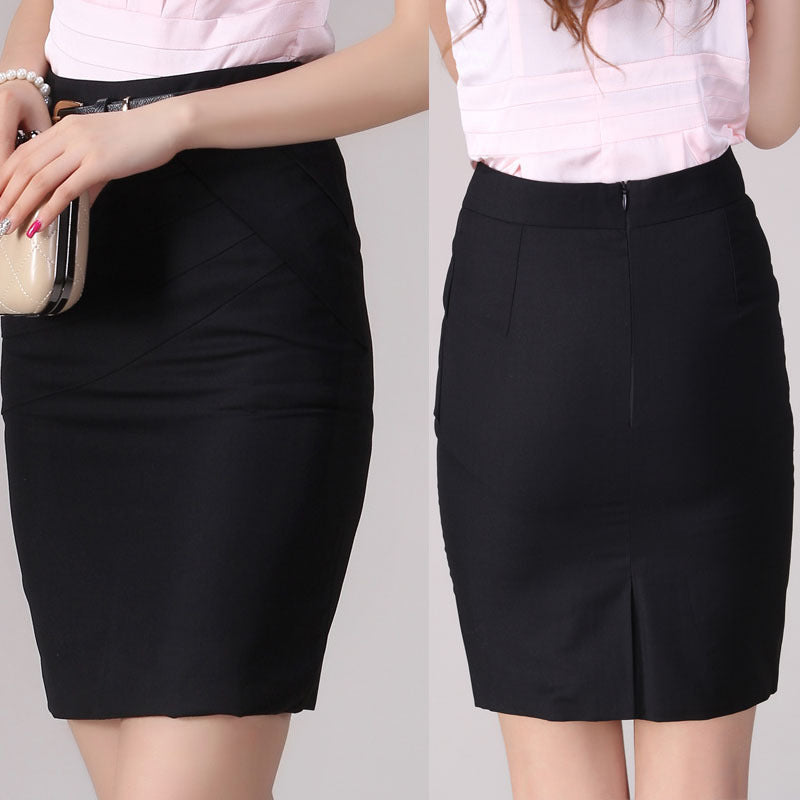 Slim Fit Sheath Slimming Skirt