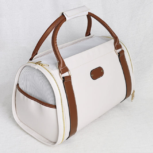 Personalized Portable Dogskin Leather Bags
