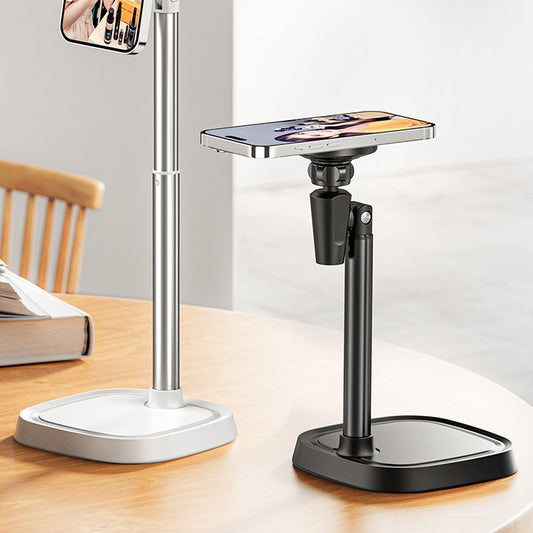 Magnetic Phone Holder Metal Retractable Desktop Stand – Universal & Stylish