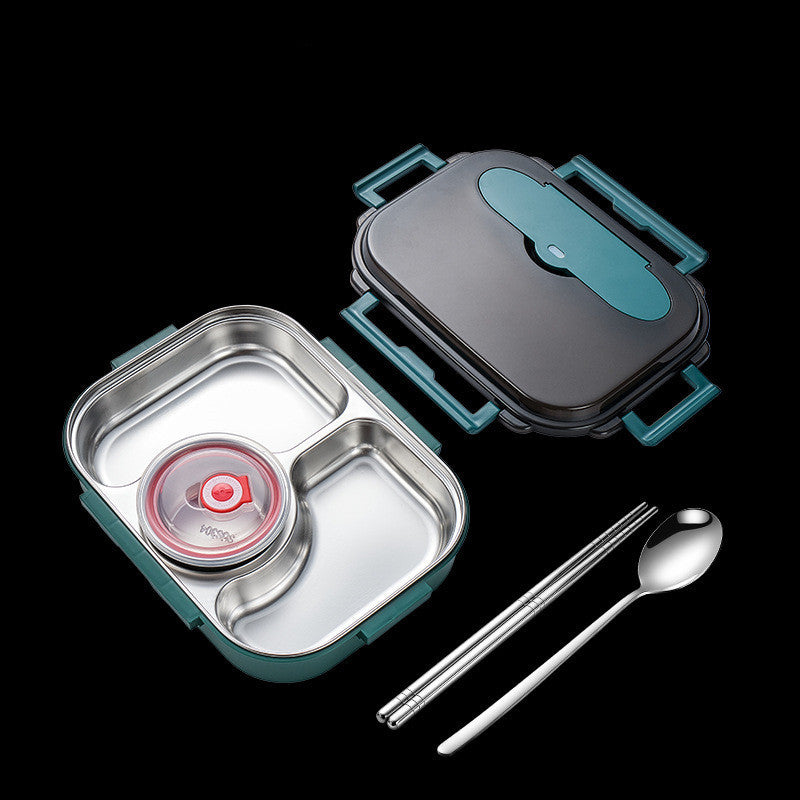 Stainless Steel Lunch Box Portable For Students