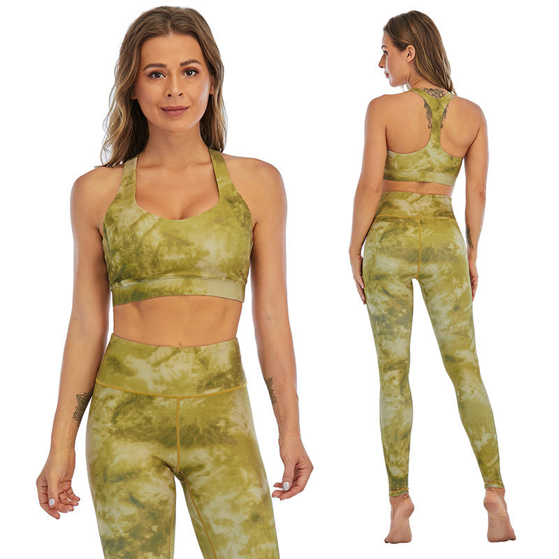 Women’s Sports Bra – Yellow Yoga & Fitness Activewear with Spandex Support | Infinity Bazaar