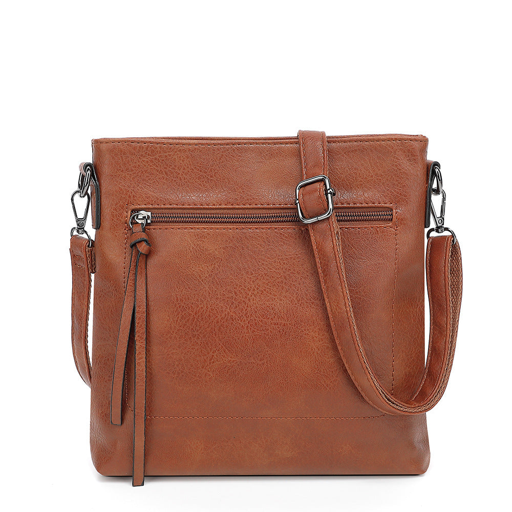 Women’s Large Capacity Tote Shoulder Bag | Elegant PU Leather Handbag with Inner Pouch | 25x27x5.5cm | Infinity Bazaar