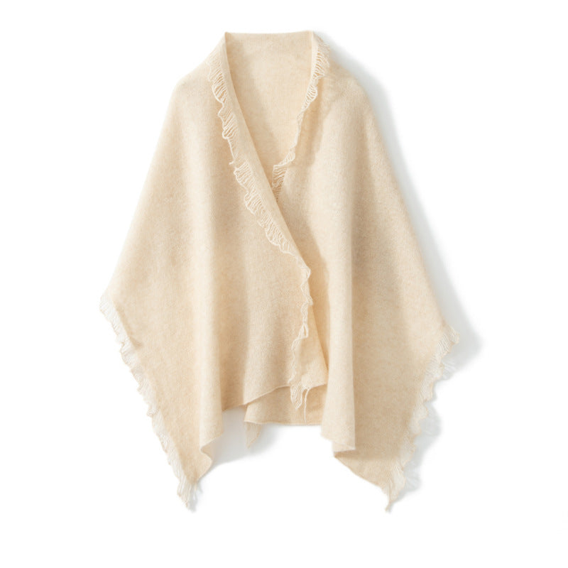Cashmere Women's Thin Warm Single-strand Scarf