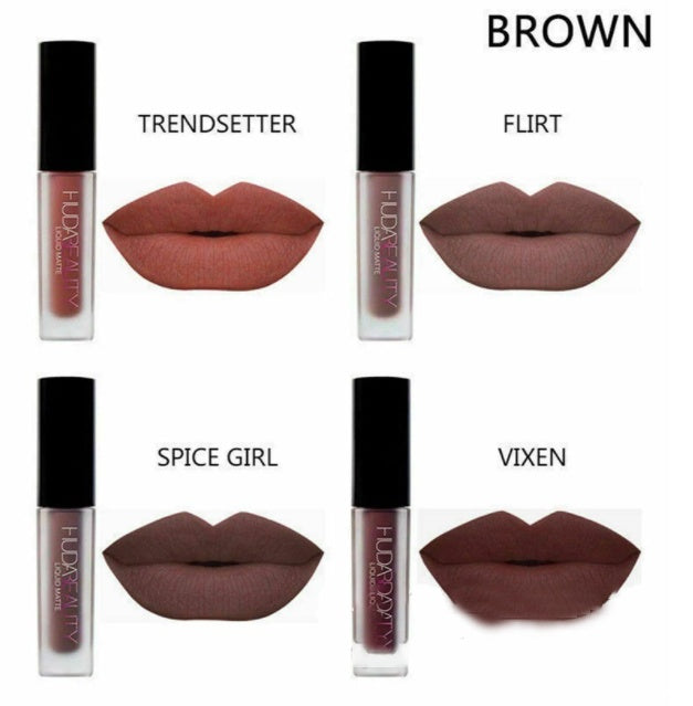4-Piece Mini Lip Glaze Set – Vitamin-Infused Gloss for Smooth, Long-Lasting Color | Infinity Bazaar