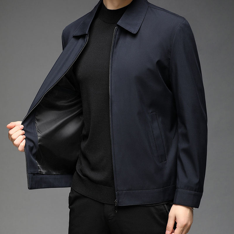 Spring & Autumn Lapel Slim Fit Business Casual Jacket