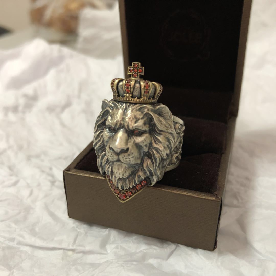 Vintage Lion Ring – Bold Strength, Timeless Style