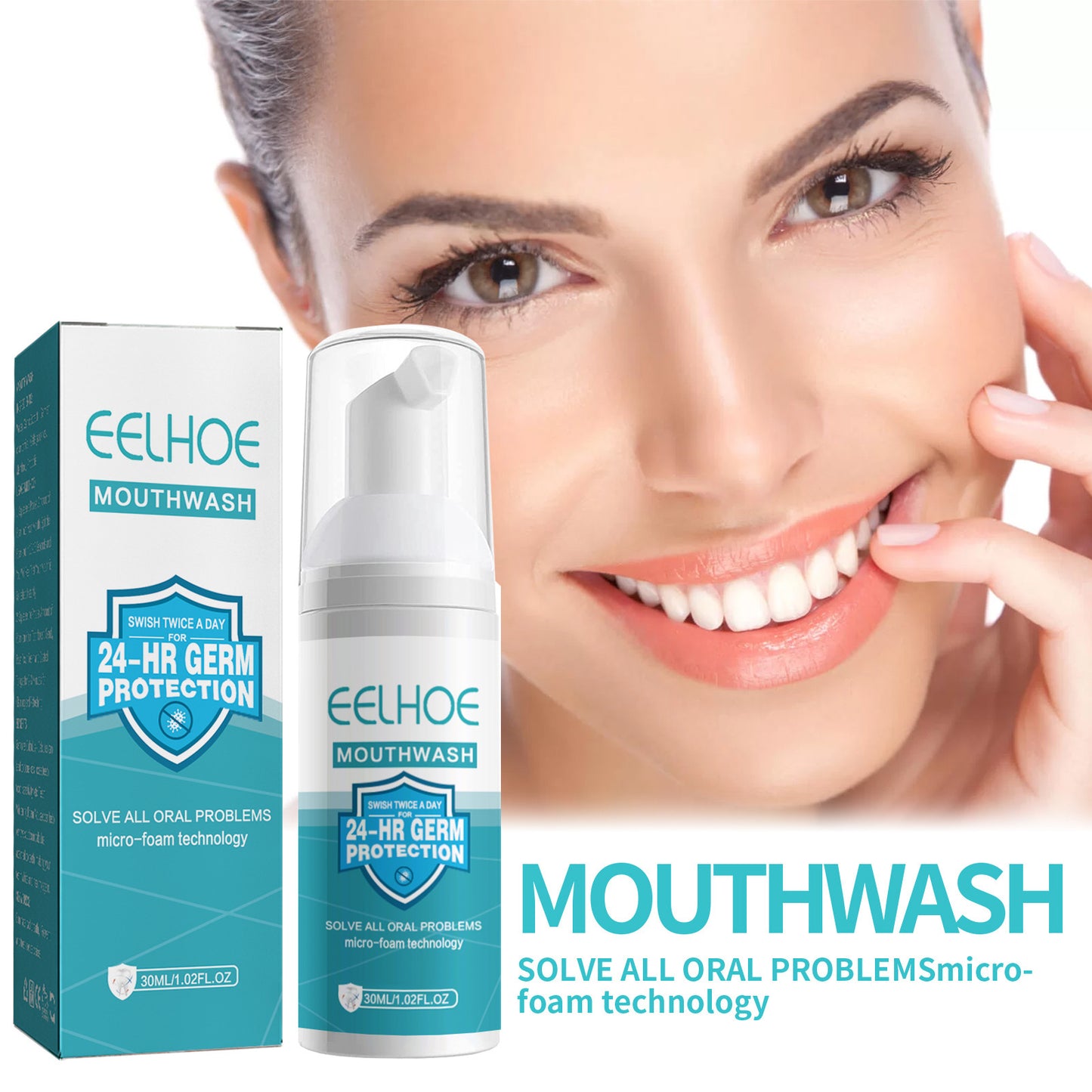 Press-type Cleaning Teeth Smoke Stains Tartar Anticavity Fresh Breath