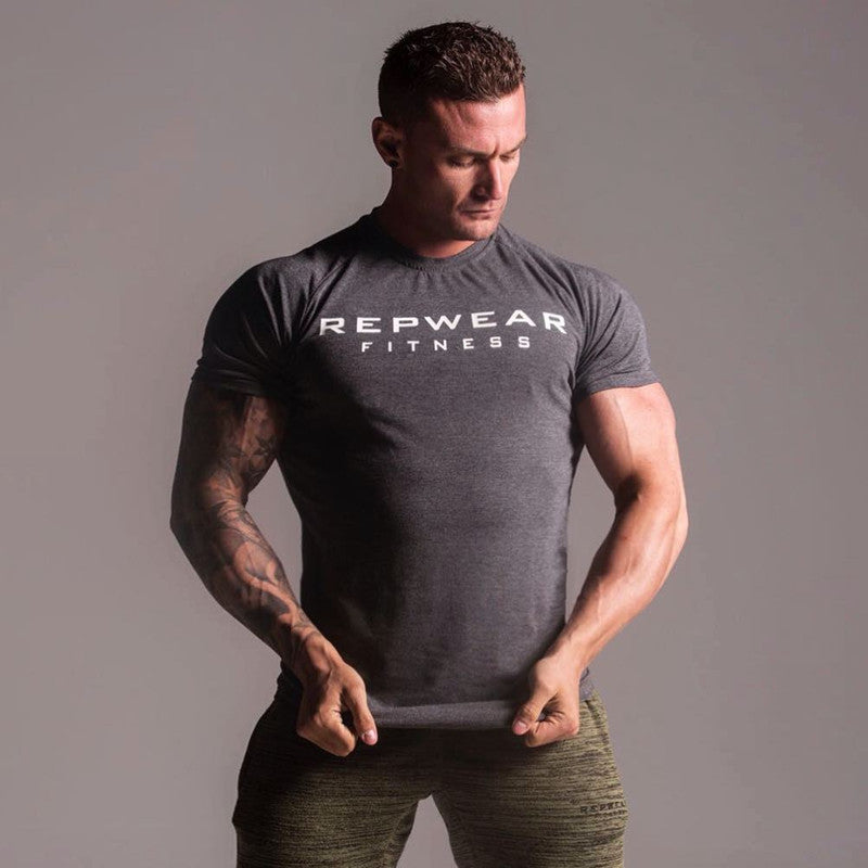 Slim fit training tights short sleeves