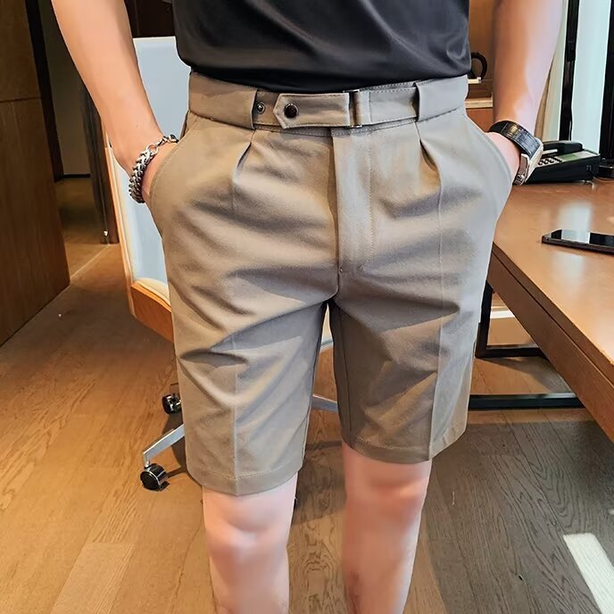 Men's Suit Shorts  - Spring & Summer Slim Fit