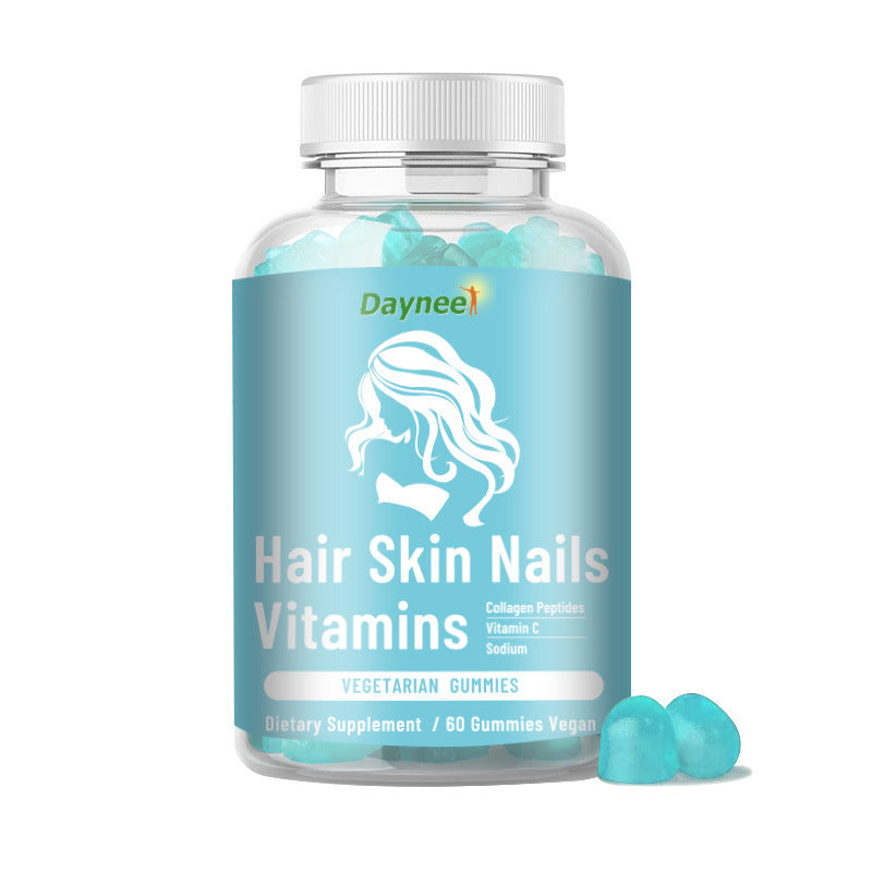 Herbal Health Gummies for Skin Beauty Vitality and Mental Clarity