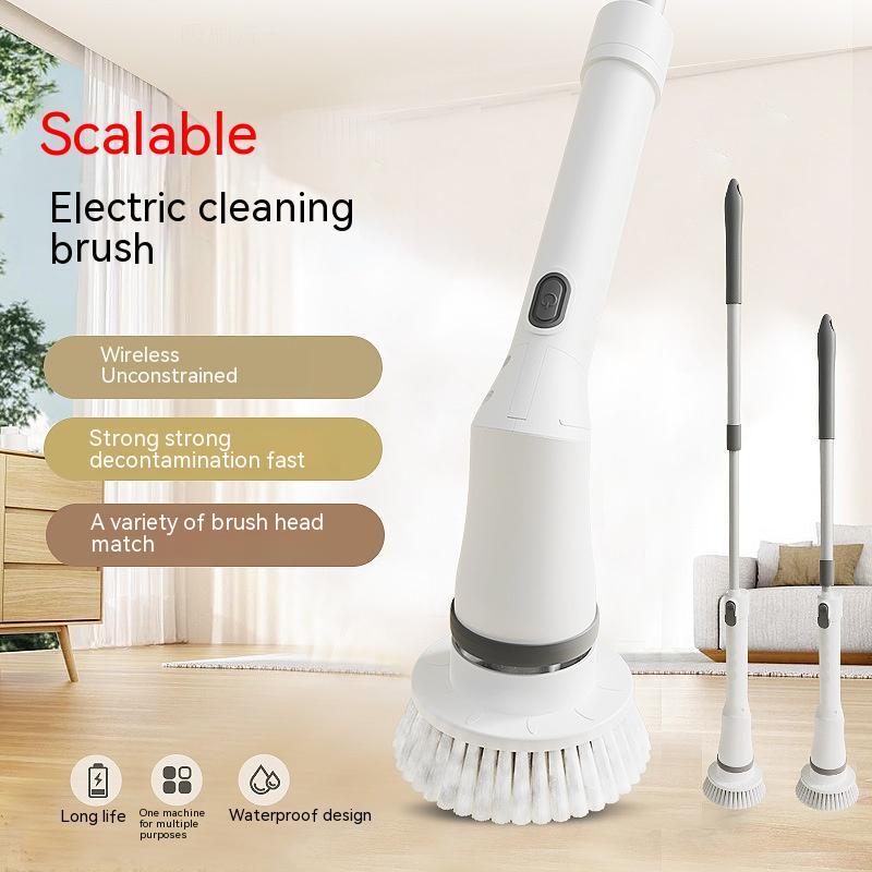 Transform your cleaning routine with this versatile, easy-to-use electric scrubber that brings professional-level cleanliness to your home