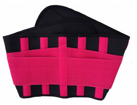 Waist Trimmer Belt & Body Shaper - Abdominal Trainer Weight Loss Fat Burning Straps