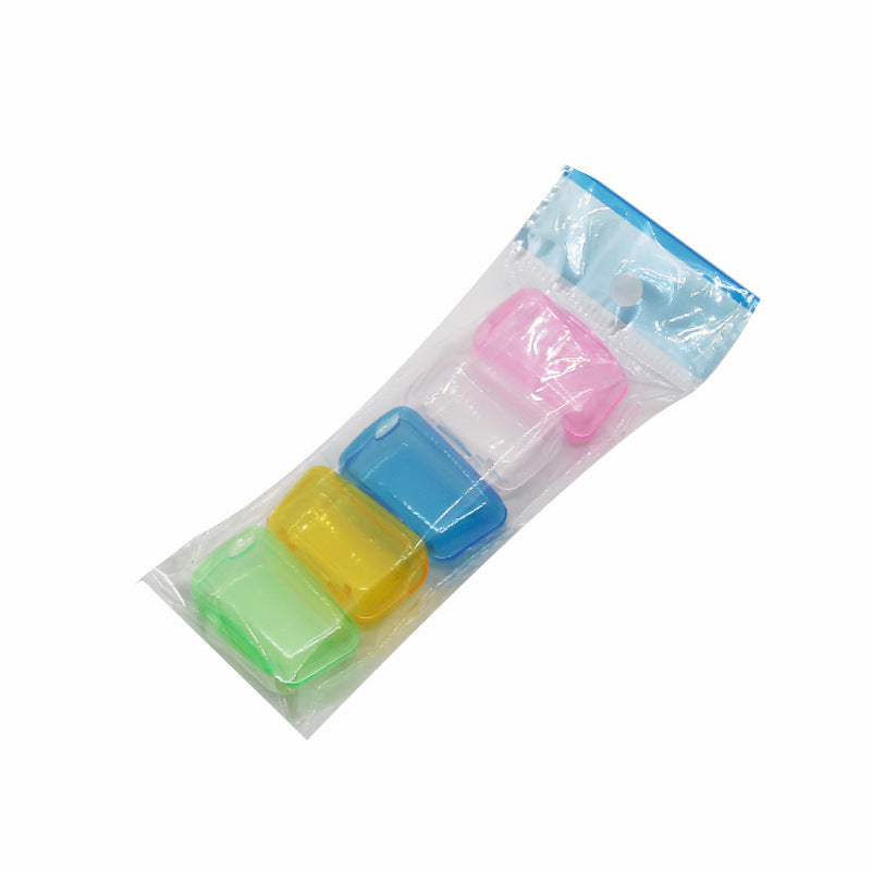 Portable Head Cover Travel Toothbrush Case