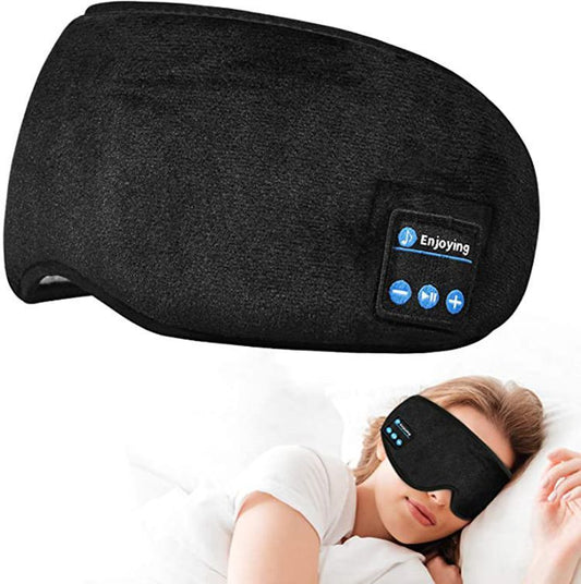 5.0 Bluetooth Music Eye Mask – Wireless Sleep Headphones for Travel, Meditation & Relaxation| Infinity Bazaar