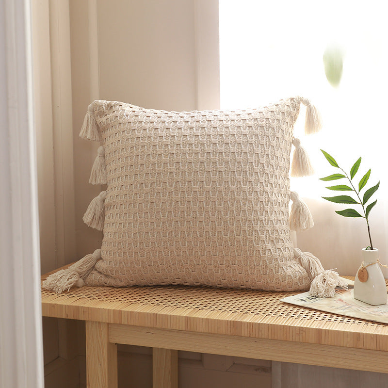 New Bedroom Knitted Pillow Cover