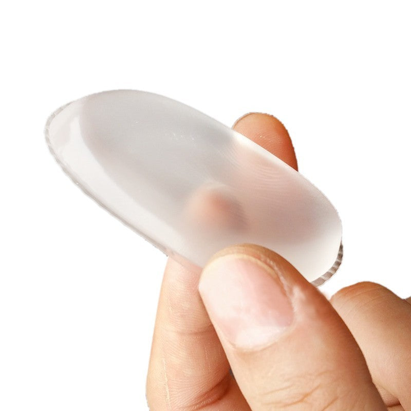 Silicone dry powder makeup puff