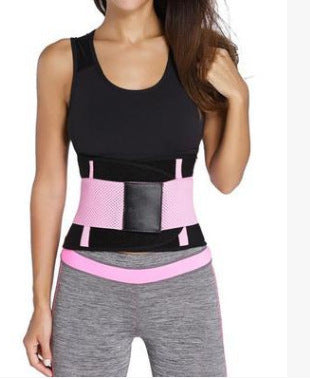 Waist Trimmer Belt & Body Shaper - Abdominal Trainer Weight Loss Fat Burning Straps