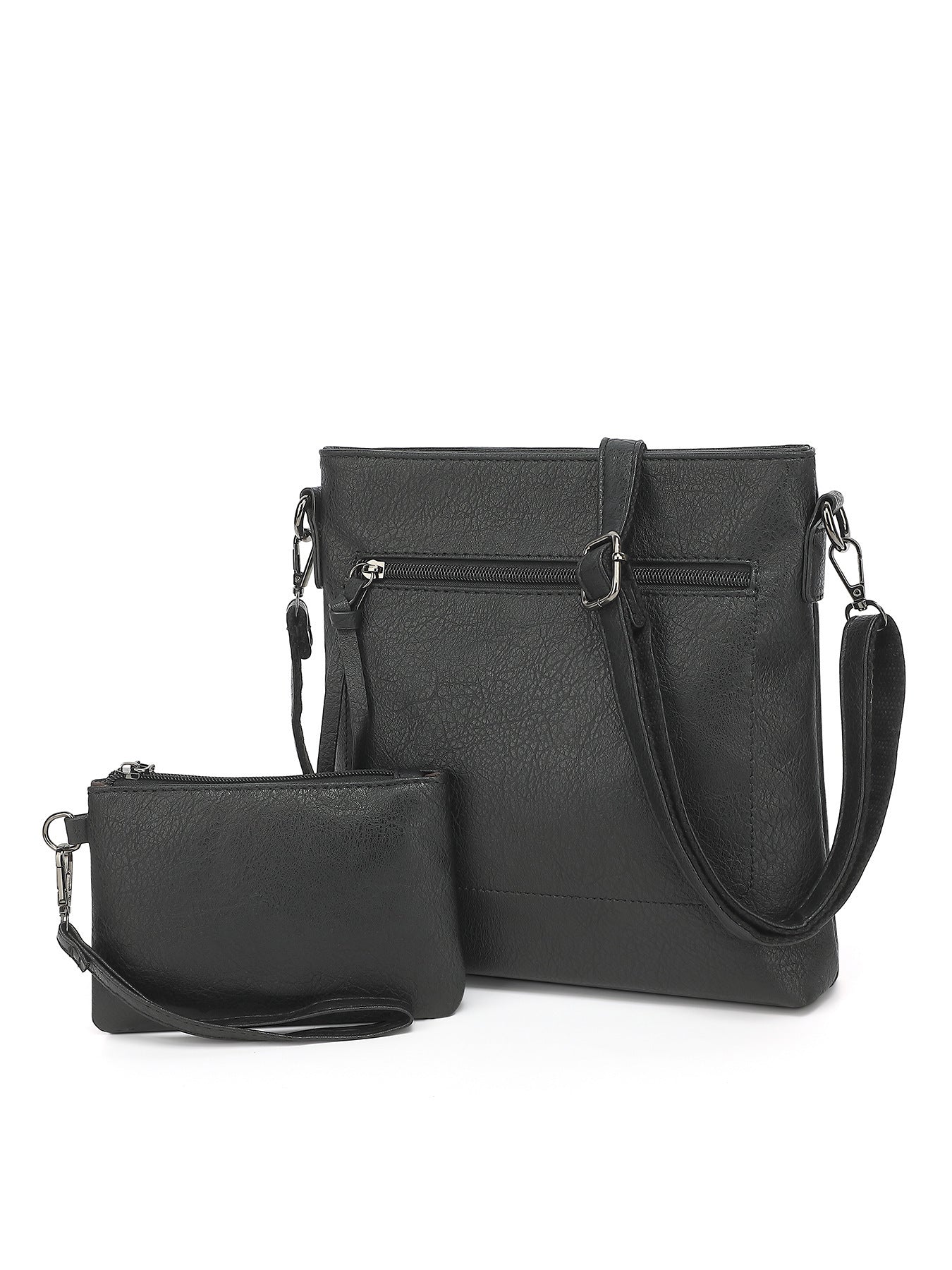 Women’s Large Capacity Tote Shoulder Bag | Elegant PU Leather Handbag with Inner Pouch | 25x27x5.5cm | Infinity Bazaar