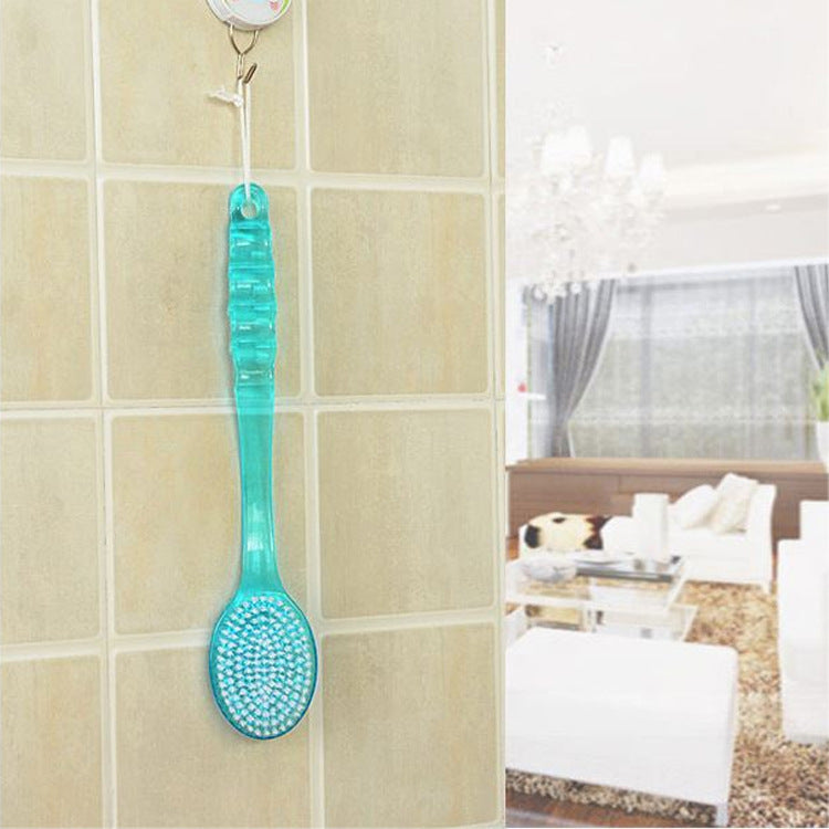 Long Handle Back Brush – Exfoliating Shower Sponge Scrubber for Smooth, Glowing Skin