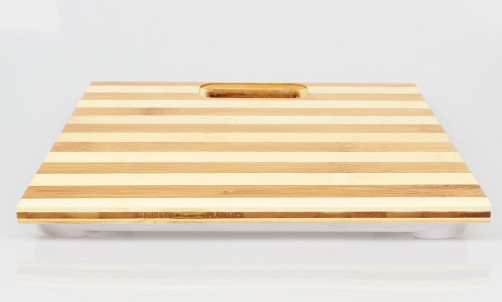 Natural bamboo and wood electronic weight scale