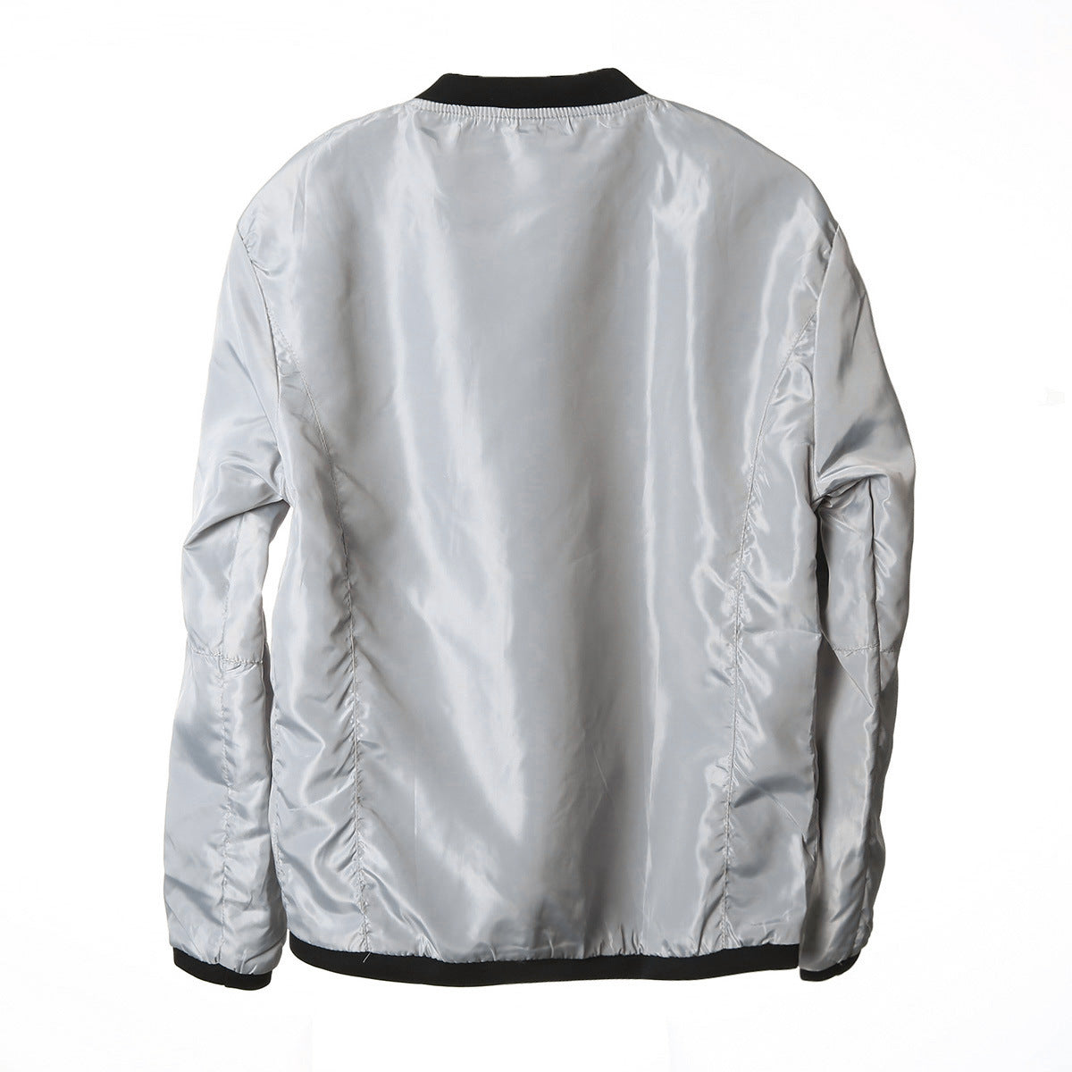Solid color patchwork jacket