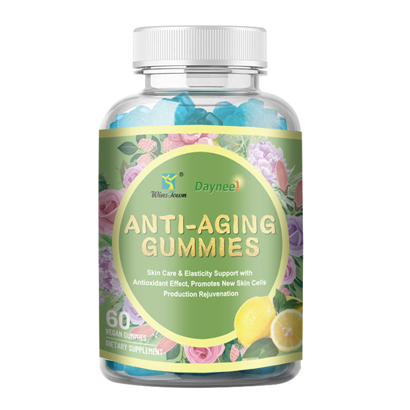 Herbal Health Gummies for Skin Beauty Vitality and Mental Clarity