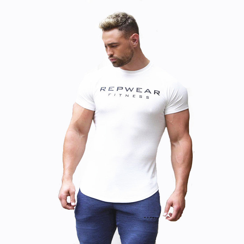 Slim fit training tights short sleeves