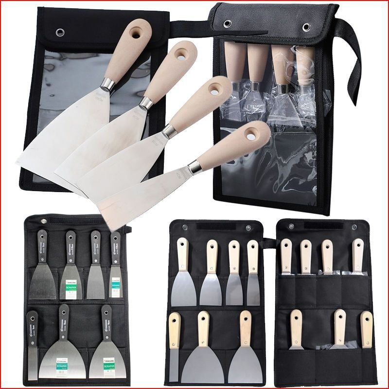 Stainless Steel Putty Knife Seven-piece