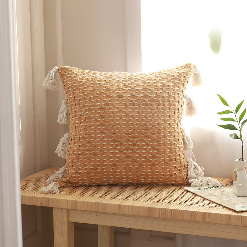New Bedroom Knitted Pillow Cover