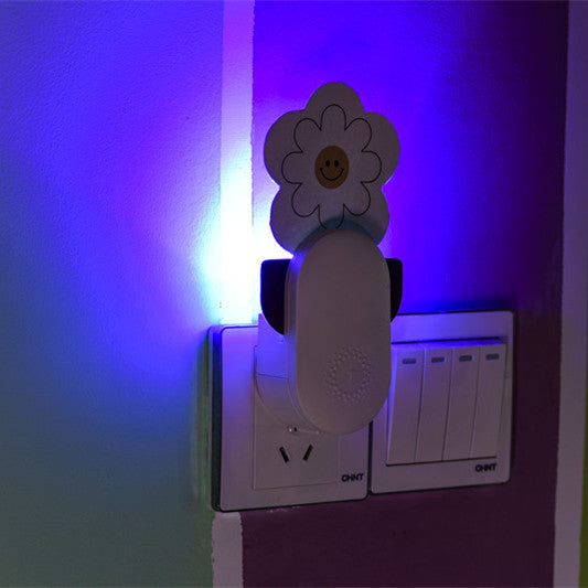 Purple Light Sticky Trap Direct Plug Mosquito Lamp Mini