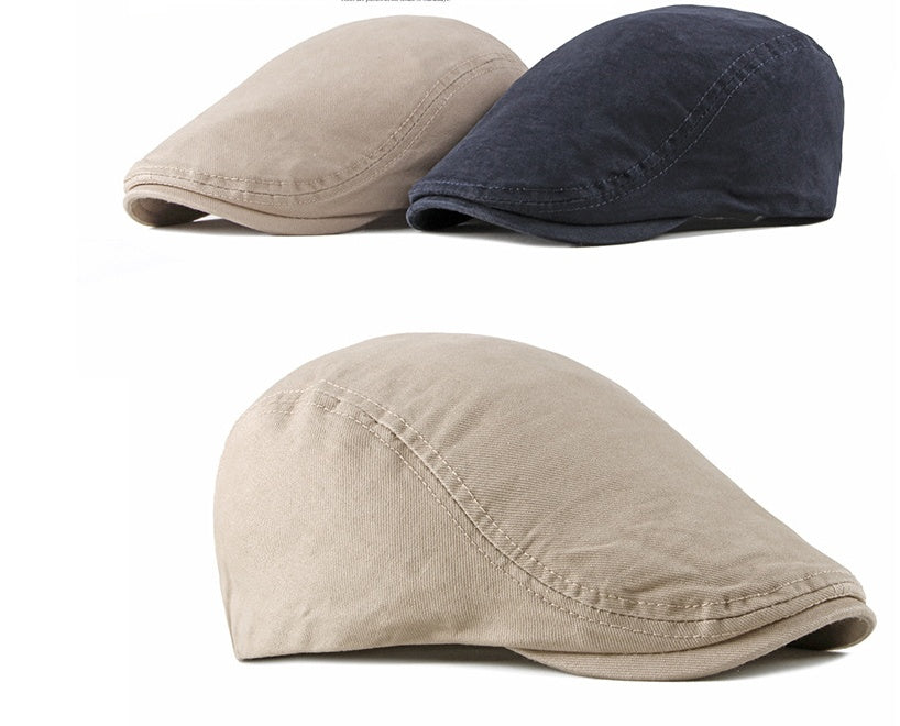 Men's Simple Art Retro Casual Spring And Autumn Beret