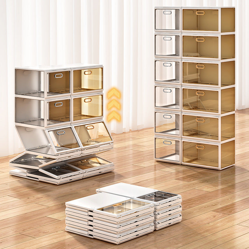 Household Installation Free Shoe Box Package Storage