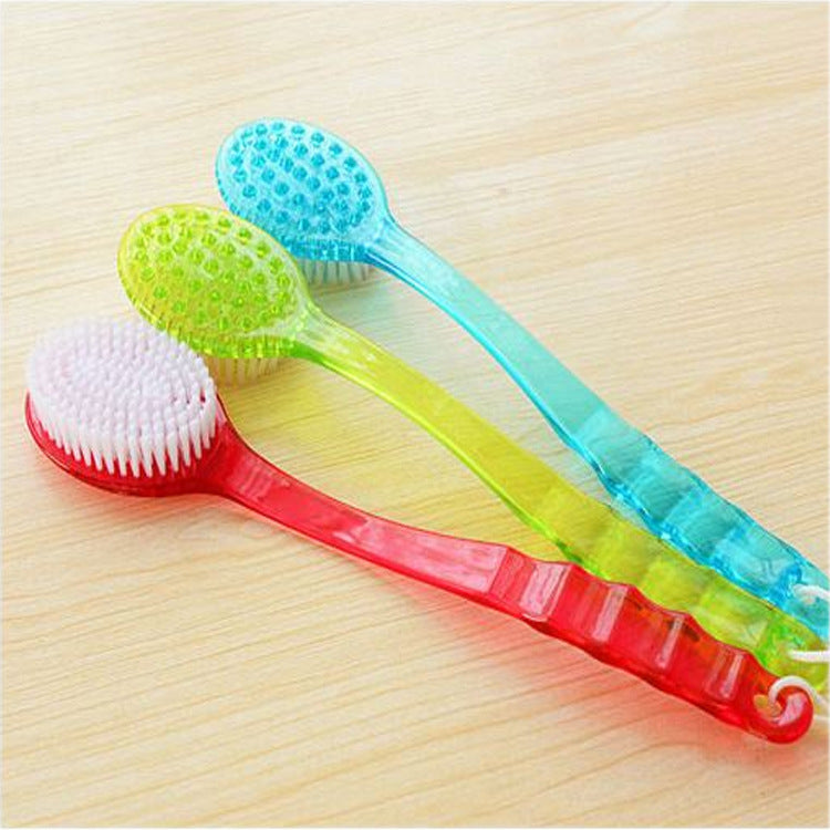 Long Handle Back Brush – Exfoliating Shower Sponge Scrubber for Smooth, Glowing Skin