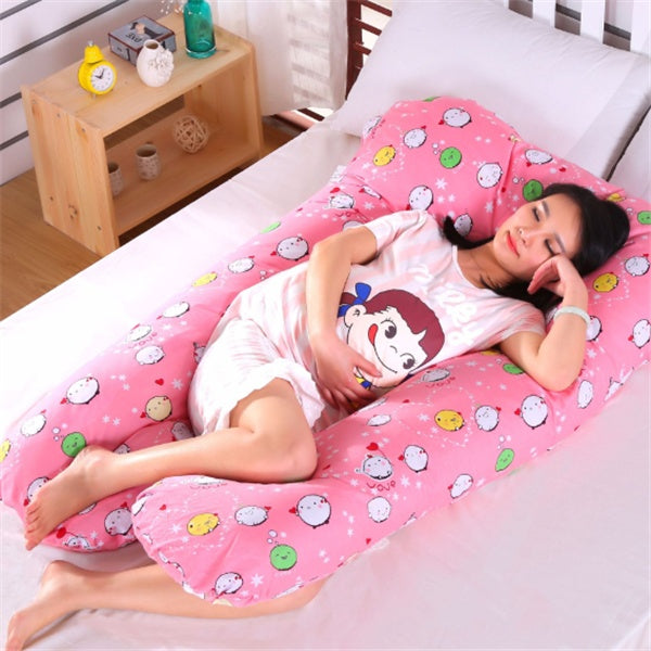 Sleeping Support Pillow for Pregnant Women - U-Shape Maternity Pillow for Pregnancy Side Sleepers