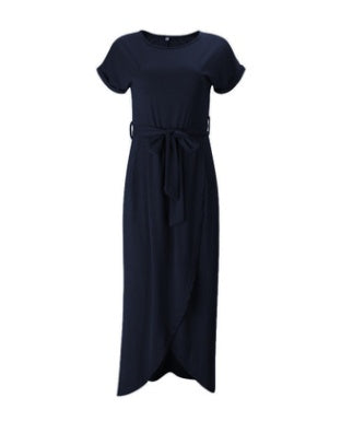 Women’s Elegant Short Sleeve Spring & Summer Dress | Infinity Bazaar