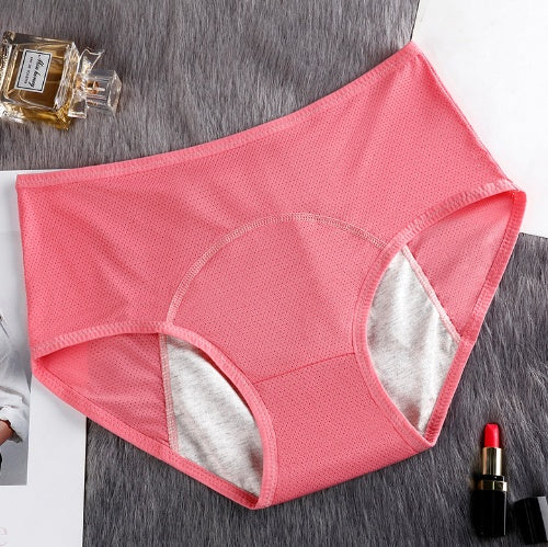 5-Pack Women’s Leak-Proof Menstrual Underwear – Seamless, Mid-Rise Period Panties with High Absorbency | Infinity Bazaar