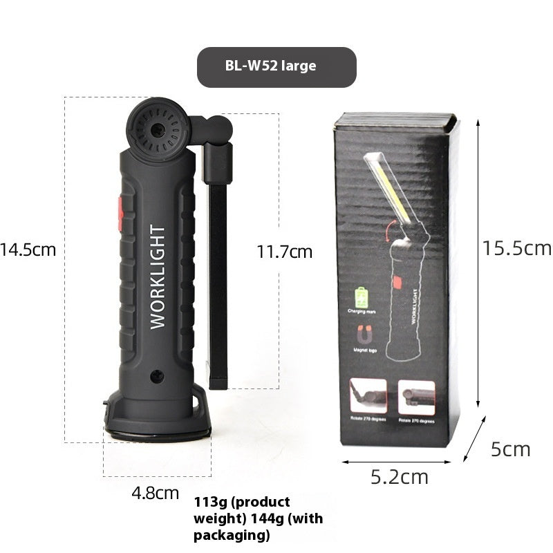 USB Multifunctional COB Magnet Auto Repair Work Light