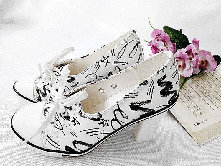 Ladies fashion high heels