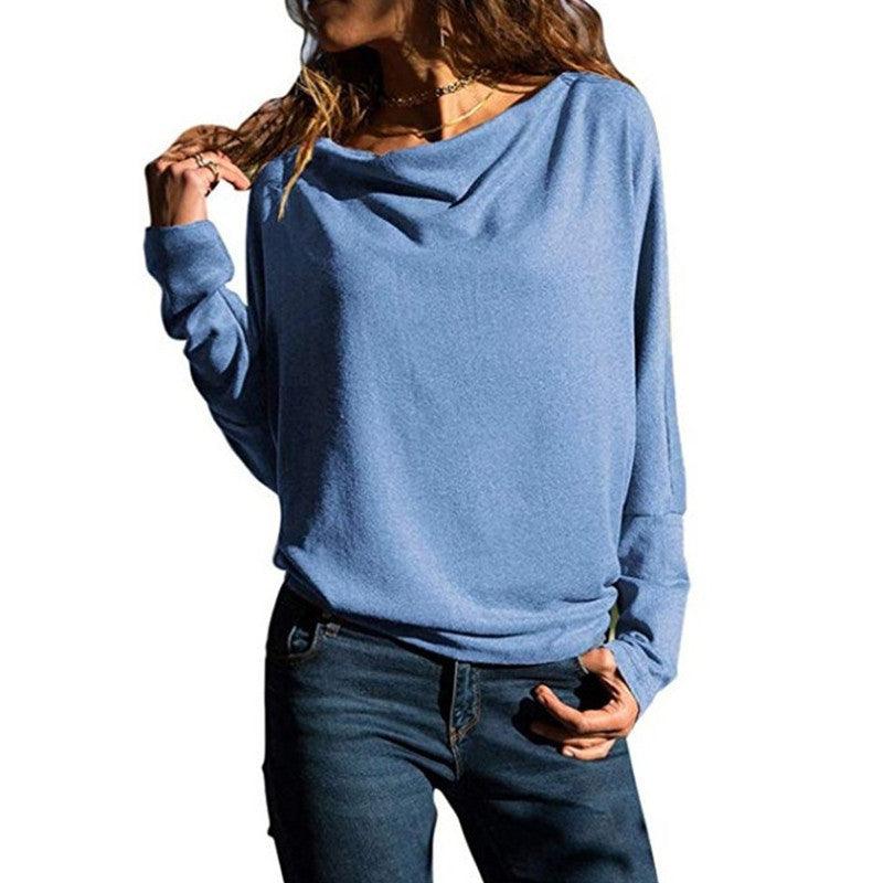 Solid Color Loose Top T-shirt