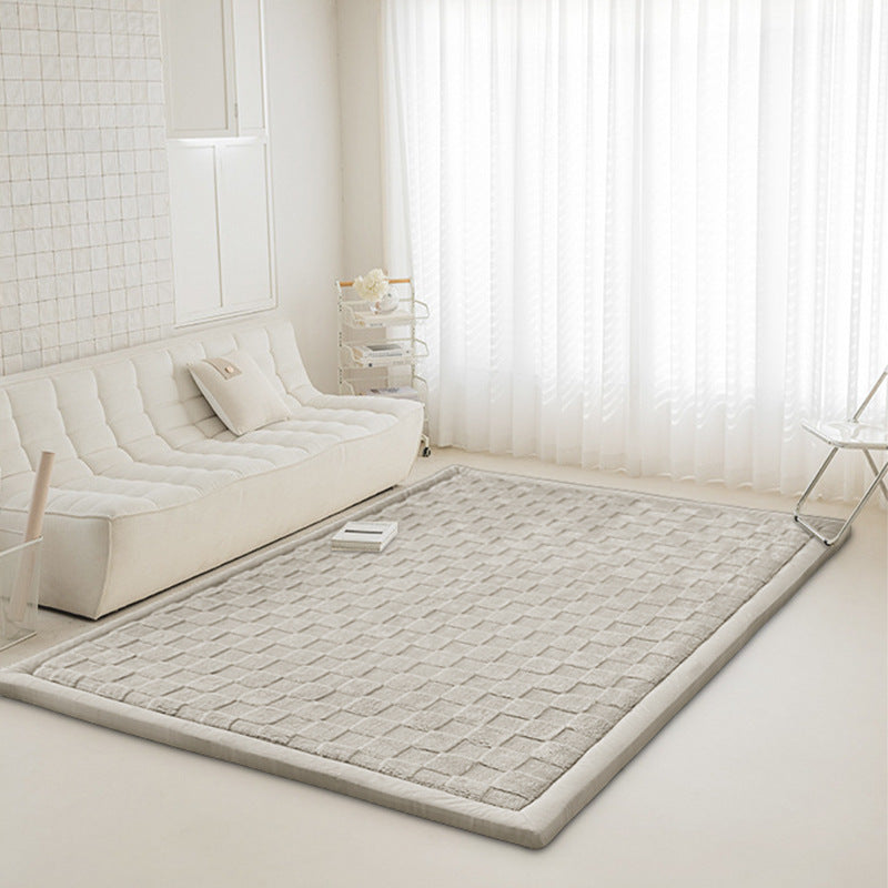 Thick Living Room Carpet: Drop-resistant