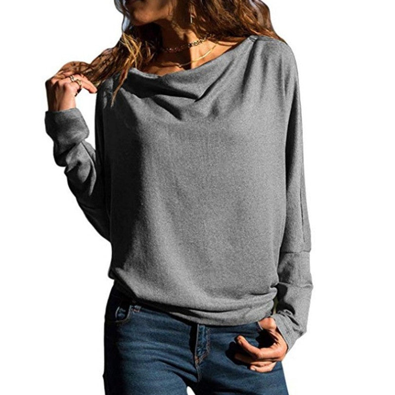 Solid Color Loose Top T-shirt