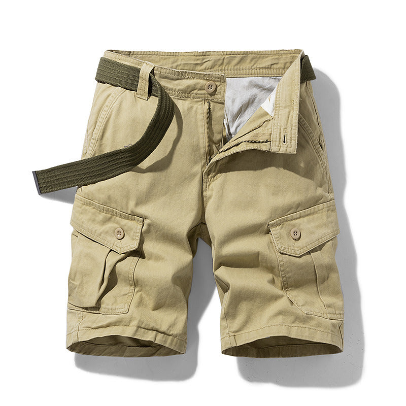Trendy Casual Sports All-match Men's Cropped Pants