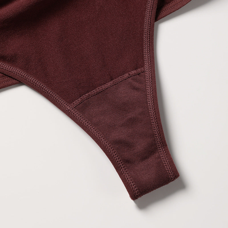 European And American High Waist Seamless Women's T-back