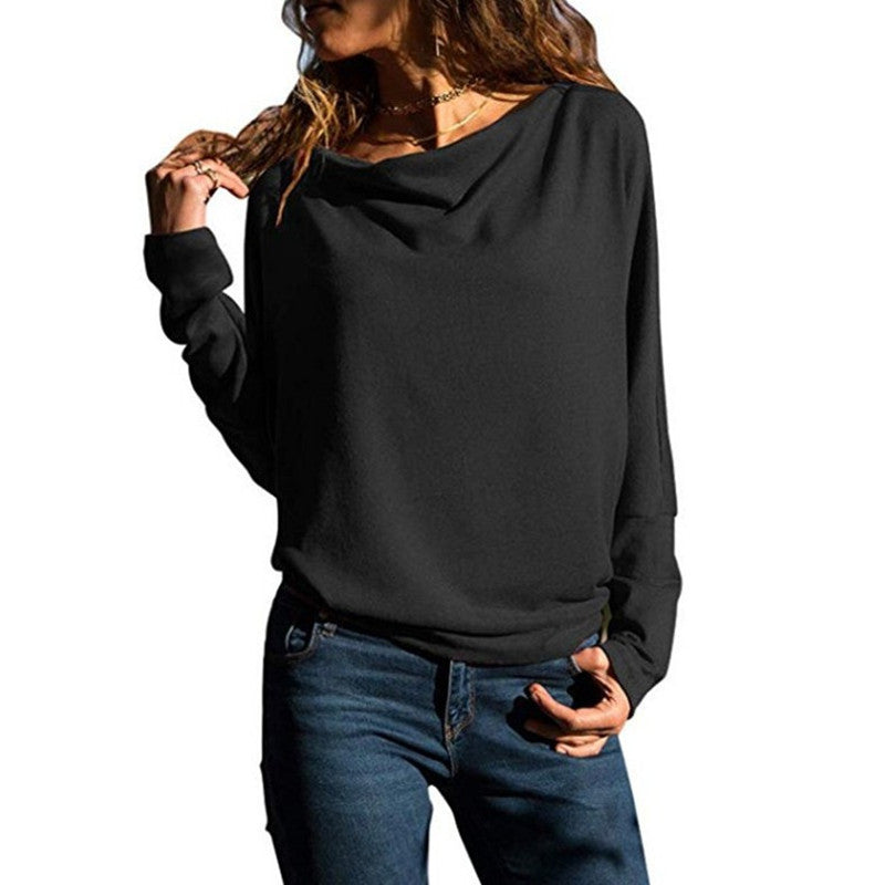 Solid Color Loose Top T-shirt