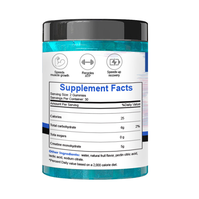 Creatine Exercise Soft Candy Fitness Gummies