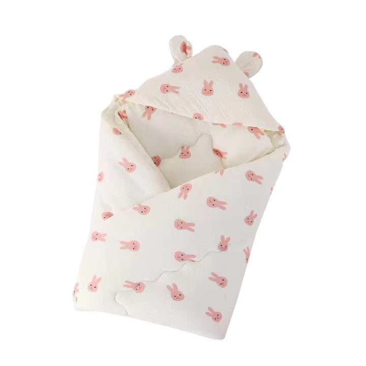 Baby Cotton-padded Blanket Cotton Candy Beanie