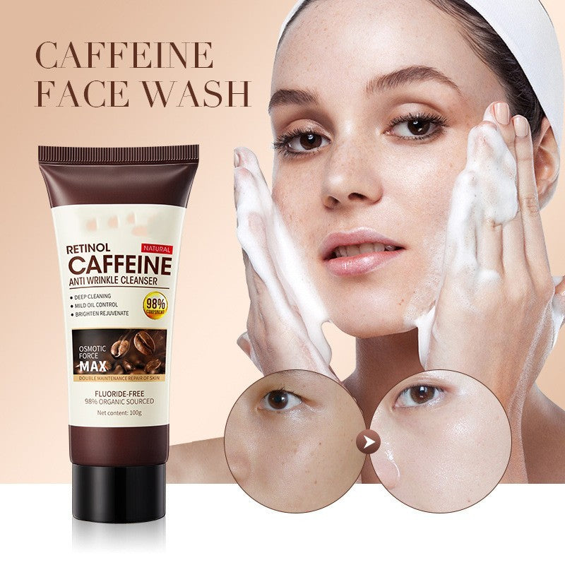 Caffeine Anti-wrinkle Facial Cleanser Temperature
