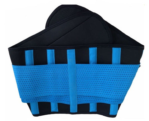 Waist Trimmer Belt & Body Shaper - Abdominal Trainer Weight Loss Fat Burning Straps