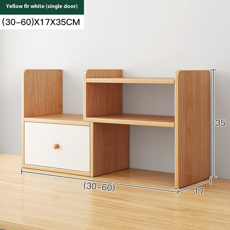Desktop Bookshelf Storage Rack Desk Storage